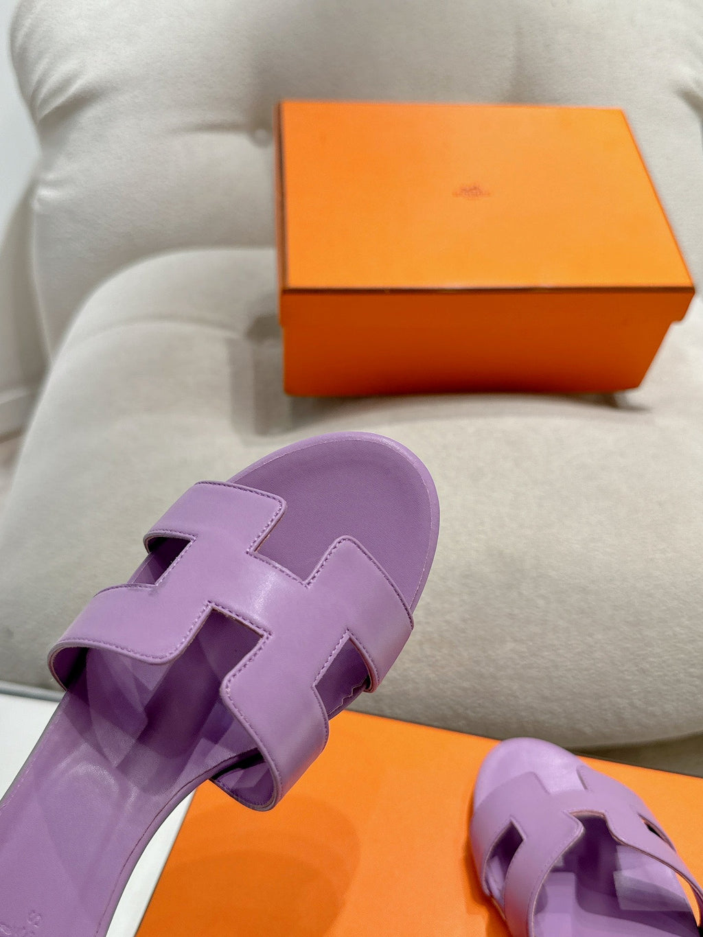 0ASIS SANDAL PURPLE CALFSKIN CLASSIC